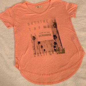 HOLLISTER “Live in the Sunshine” women’s tee
